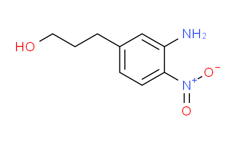 CAS No. 849235-84-3, 3-(3-amino-4-nitrophenyl)propan-1-ol