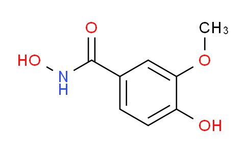 CAS No. 144216-37-5, N,4-dihydroxy-3-methoxybenzamide