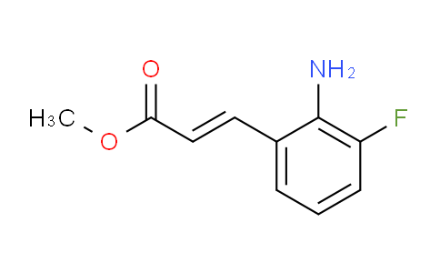 CAS No. 690664-20-1, Methyl (2E)-3-(2-amino-3-fluorophenyl)acrylate