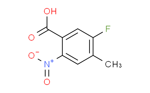 CAS No. 103877-78-7, 5-fluoro-4-methyl-2-nitrobenzoic acid