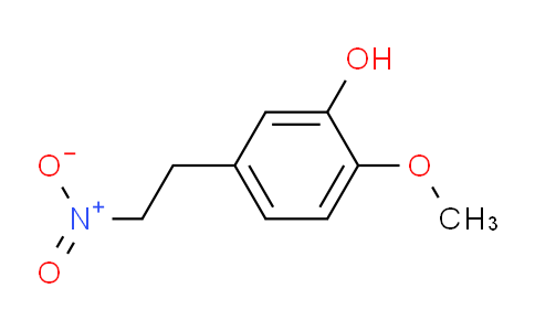 CAS No. 322474-09-9, 2-methoxy-5-(2-nitroethyl)phenol