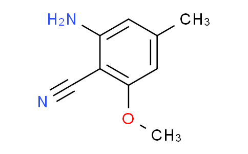 CAS No. 2090932-86-6, Benzonitrile, 2-amino-6-methoxy-4-methyl-