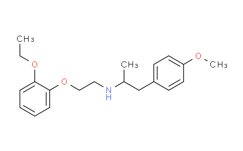 CAS No. 1510821-28-9, N-[2-(2-ethoxyphenoxy)ethyl]-1-(4-methoxyphenyl)propan-2-amine