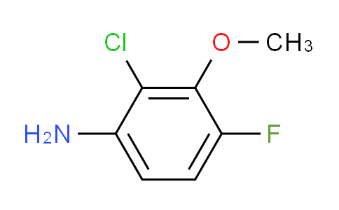 CAS No. 2090538-46-6, Benzenamine, 2-chloro-4-fluoro-3-methoxy-