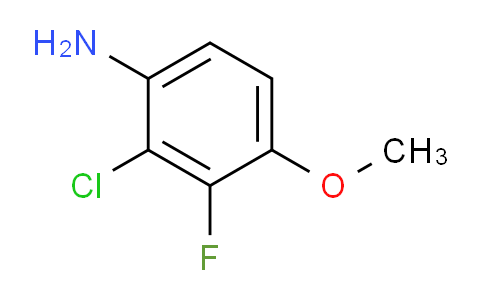 CAS No. 1935505-15-9, Benzenamine, 2-chloro-3-fluoro-4-methoxy-