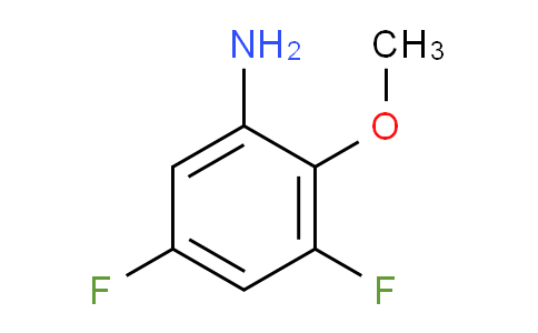 CAS No. 41860-67-7, 3,5-difluoro-2-methoxyaniline