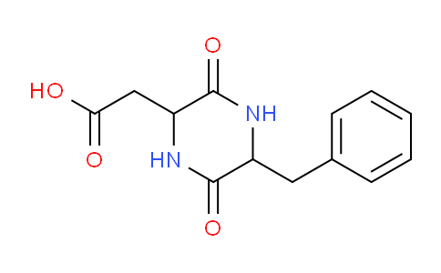 CAS No. 55102-13-1, 2-(5-Benzyl-3,6-dioxopiperazin-2-yl)acetic acid