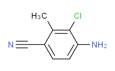 CAS No. 573767-71-2, 4-amino-3-chloro-2-methylbenzonitrile