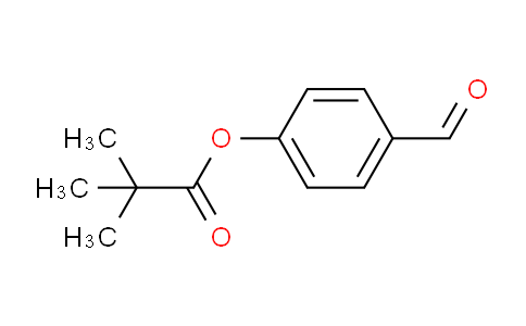CAS No. 95592-67-9, (4-formylphenyl) 2,2-dimethylpropanoate