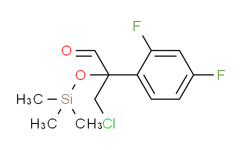 CAS No. 861718-85-6, 3-chloro-2-(2,4-difluorophenyl)-2-(trimethylsilanyloxy)propionaldehyde