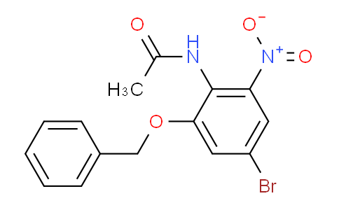 CAS No. 942195-80-4, N-(2-(benzyloxy)-4-bromo-6-nitrophenyl)acetamide