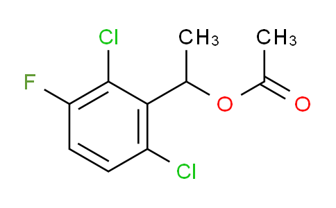 CAS No. 877397-67-6, 1-(2,6-dichloro-3-fluorophenyl)ethyl acetate
