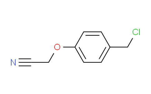 CAS No. 112772-83-5, 2-[4-(chloromethyl)phenoxy]acetonitrile