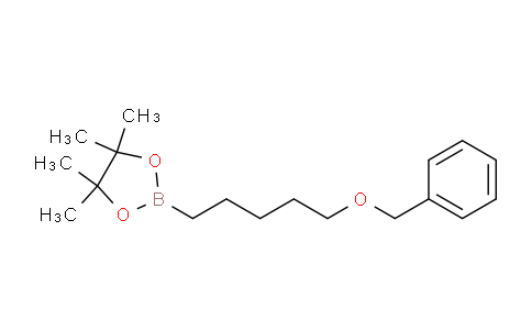 CAS No. 2364334-02-9, 2-[5-(Benzyloxy)pentyl]-4,4,5,5-tetramethyl-1,3,2-dioxaborolane