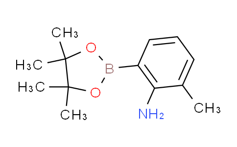 CAS No. 2223047-06-9, 2-methyl-6-(4,4,5,5-tetramethyl-1,3,2-dioxaborolan-2-yl)aniline