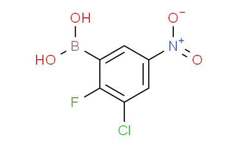 CAS No. 2377608-35-8, 3-Chloro-2-fluoro-5-nitrophenylboronic acid