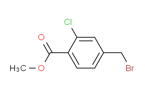 CAS No. 143572-60-5, methyl 4-(bromomethyl)-2-chlorobenzoate