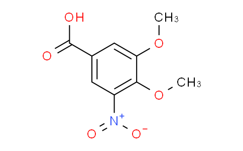 CAS No. 91004-48-7, 3,4-dimethoxy-5-nitrobenzoic acid