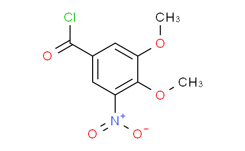CAS No. 134610-30-3, 3,4-dimethoxy-5-nitrobenzoyl chloride