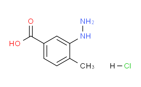 CAS No. 184163-50-6, 3-hydrazinyl-4-methylbenzoic acid;hydrochloride