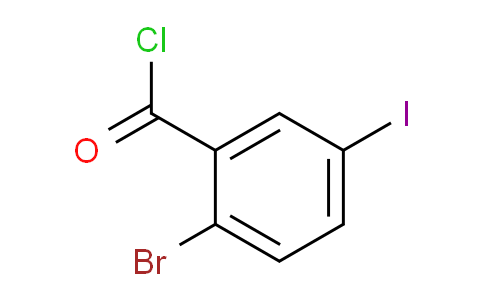 CAS No. 1261570-98-2, 2-bromo-5-iodobenzoyl chloride