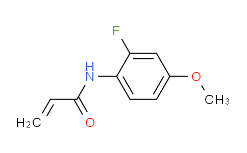 CAS No. 1810048-26-0, N-(2-fluoro-4-methoxyphenyl)prop-2-enamide