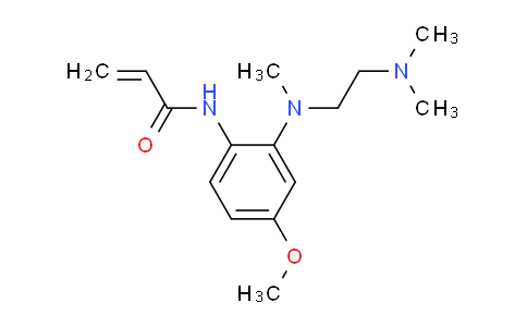 CAS No. 1810048-27-1, N-[2-[2-(dimethylamino)ethyl-methylamino]-4-methoxyphenyl]prop-2-enamide