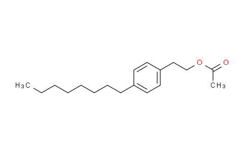 CAS No. 162358-04-5, 2-(4-octylphenyl)ethyl acetate