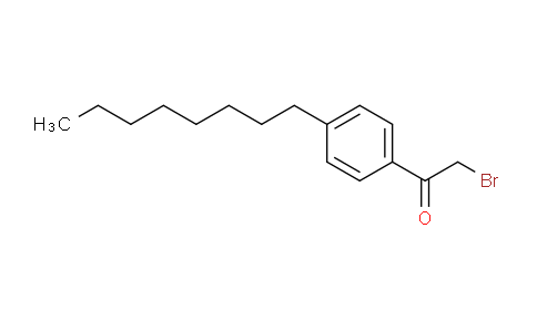 CAS No. 64068-76-4, 2-bromo-1-(4-octylphenyl)ethanone
