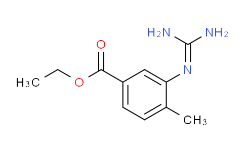 CAS No. 641569-95-1, ethyl 3-(diaminomethylideneamino)-4-methylbenzoate