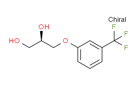 CAS No. 61248-77-9, (2R)-3-[3-(trifluoromethyl)phenoxy]propane-1,2-diol