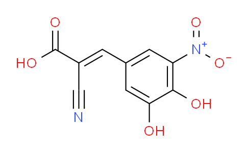 CAS No. 160391-70-8, (E)-2-cyano-3-(3,4-dihydroxy-5-nitrophenyl)prop-2-enoic acid
