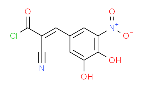 CAS No. 1291066-63-1, (E)-2-cyano-3-(3,4-dihydroxy-5-nitrophenyl)acryloyl chloride