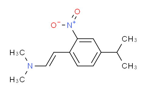 CAS No. 2074613-49-1, (E)-2-(4-isopropyl-2-nitrophenyl)-N,N-dimethylethen-1-amine