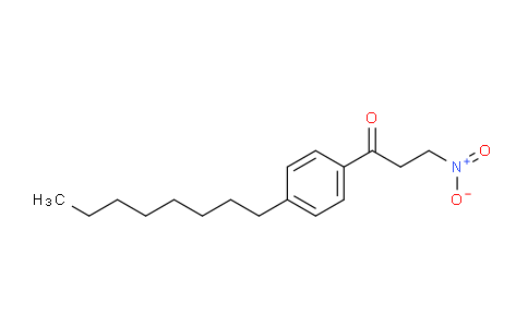 CAS No. 899822-97-0, 3-nitro-1-(4-octylphenyl)propan-1-one
