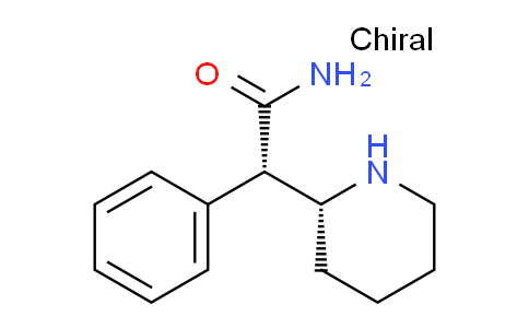 CAS No. 160707-36-8, (2S)-2-phenyl-2-[(2R)-piperidin-2-yl]acetamide