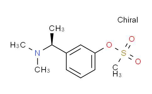 CAS No. 1233378-78-3, [3-[(1S)-1-(dimethylamino)ethyl]phenyl] methanesulfonate