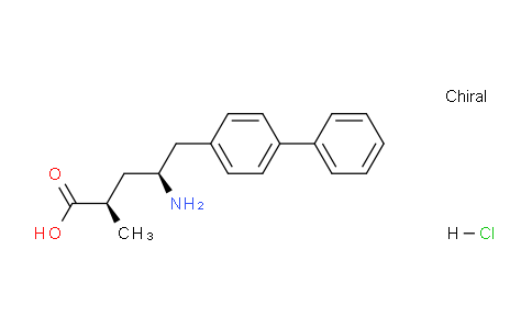 CAS No. 1038924-71-8, (2R,4S)-4-amino-2-methyl-5-(4-phenylphenyl)pentanoic acid;hydrochloride