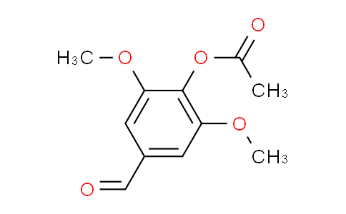 CAS No. 53669-33-3, (4-formyl-2,6-dimethoxyphenyl) acetate