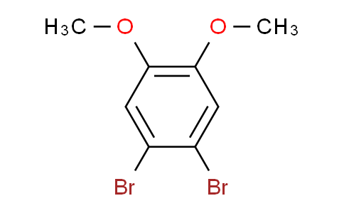 CAS No. 37895-73-1, 1,2-Dibromo-4,5-dimethoxybenzene