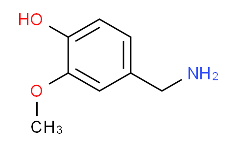 CAS No. 1196-92-5, 4-(aminomethyl)-2-methoxyphenol