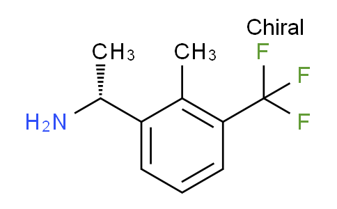 CAS No. 1212862-77-5, (R)-1-(2-methyl-3-(trifluoromethyl)phenyl)ethanamine