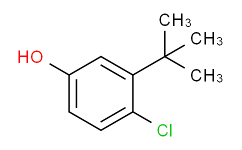 CAS No. 90875-84-6, 3-tert-butyl-4-chlorophenol