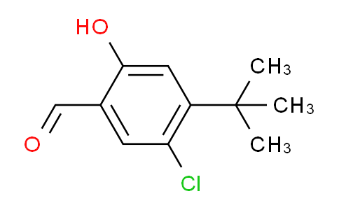 CAS No. 914225-72-2, 4-Tert-butyl-5-chloro-2-hydroxybenzaldehyde