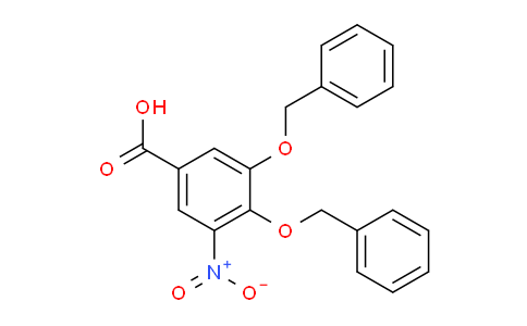 CAS No. 923288-55-5, 3,4-bis(benzyloxy)-5-nitrobenzoic acid