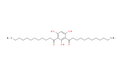 CAS No. 144337-28-0, 1,1'-(2,4,6-trihydroxy-1,3-phenylene)bis(dodecan-1-one)