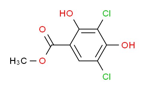 CAS No. 117943-25-6, methyl 3,5-dichloro-2,4-dihydroxybenzoate