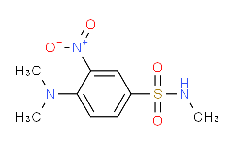 CAS No. 43041-72-1, 4-(dimethylamino)-N-methyl-3-nitrobenzenesulfonamide