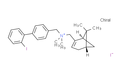 CAS No. 1414376-85-4, 1-((1R,5S)-6,6-dimethylbicyclo [3.1.1]hept-2-en-2-yl)-N-((2'-iodobiphenyl-4-yl)methyl)-N,N-dimethylmethanaminium iodide