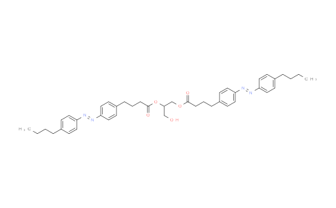 CAS No. 2230617-93-1, [2-[4-[4-[(4-butylphenyl)diazenyl]phenyl]butanoyloxy]-3-hydroxypropyl] 4-[4-[(4-butylphenyl)diazenyl]phenyl]butanoate
